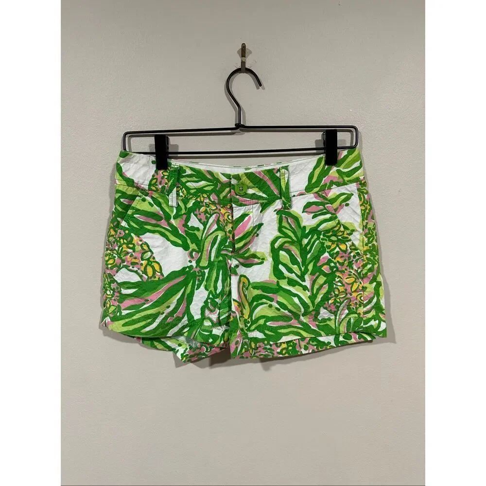 Lilly Pulitzer Floral The Callahan Short Women’s Size 00